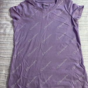 Size medium purple champion tee